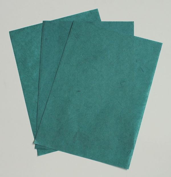 Papier morwowy (ryżowy) bibułka A4 zielony