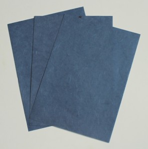 Papier morwowy (ryżowy) bibułka A4 niebieski