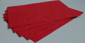 Papier morwowy czerwony pulchny