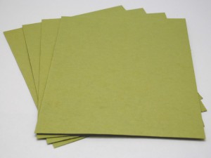 Papier czerpany A4 zielony