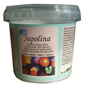 Sapolina - masa do odlewania mydła - biała 300 g