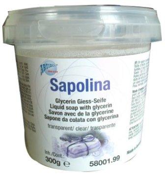 Sapolina - masa do tworzenia mydła (baza mydlana) transparentna 600 g
