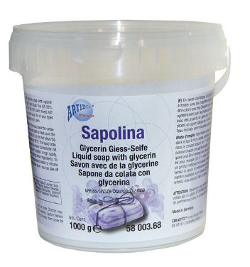 Sapolina - masa do tworzenia mydła (baza mydlana) biała 1 kg
