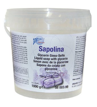 Sapolina - masa do tworzenia mydła (baza mydlana) transparentna 1 kg